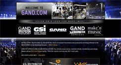 Desktop Screenshot of gand.com