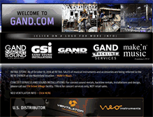 Tablet Screenshot of gand.com